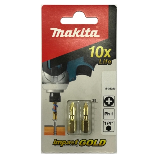 Бита PH1* 25мм Makita B-28329