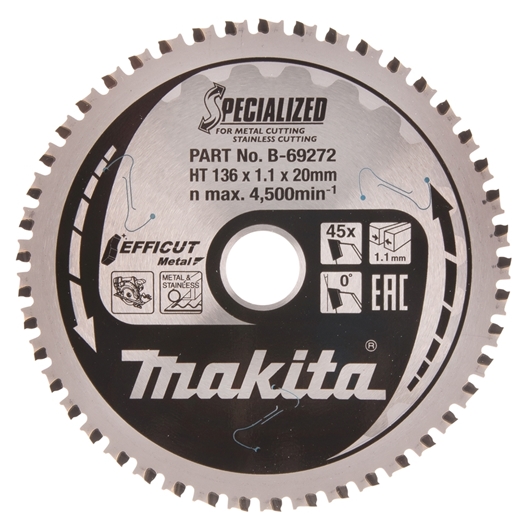 Пильный диск Makita B-69272
