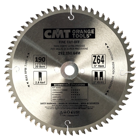 Пильный диск CMT 276.190.64M