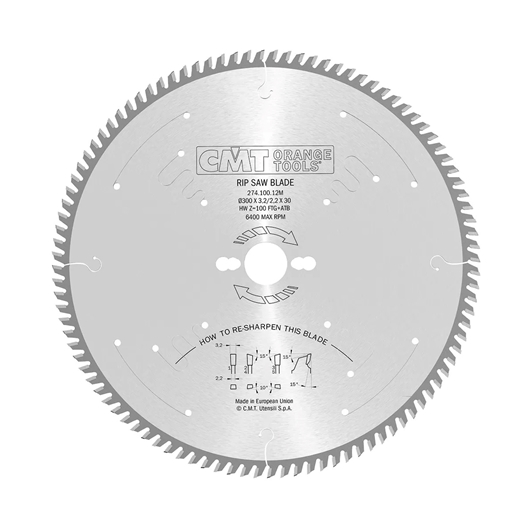 Пильный диск СМТ 274.100.12M