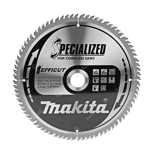 Пильный диск  EFFICUT Makita B-67240
