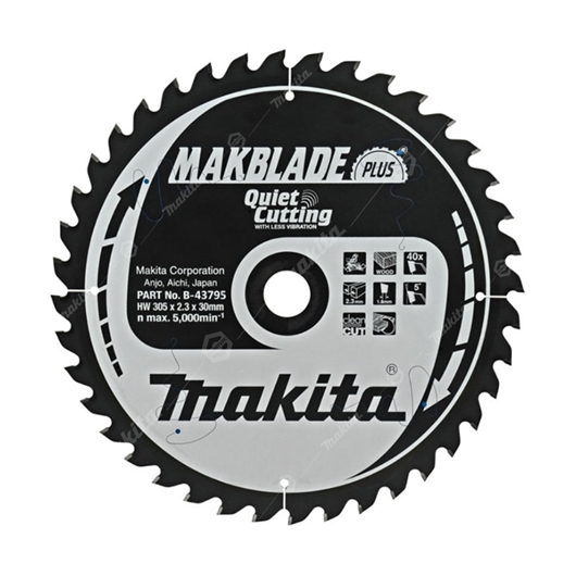 Пильный диск  MAKBLADE PLUS Makita B-43795