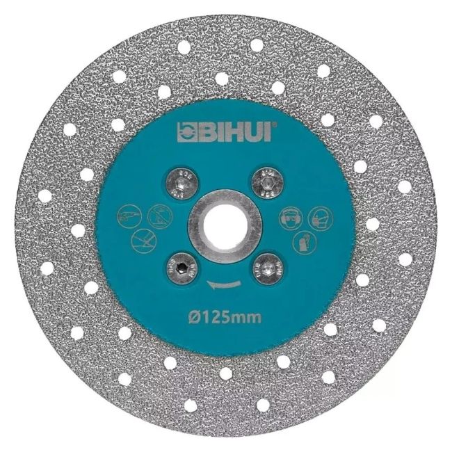 Алмазный диск D=125*M14* 2.0мм сплошной VACUUM Bihui DCWMM5