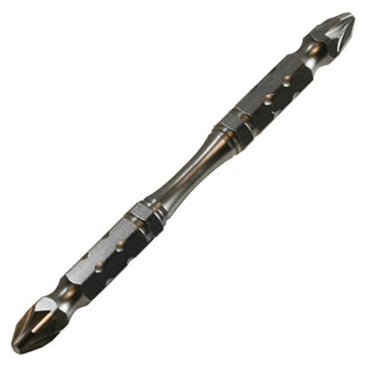 Изображение Бита двухсторонняя PZ2*PZ2*85мм Silver Torsion Makita B-12790