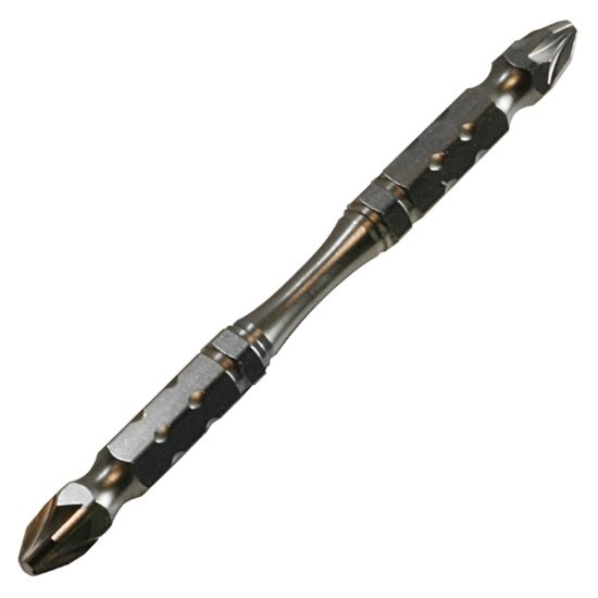 Изображение Бита двухсторонняя PZ2*PZ2*85мм Silver Torsion Makita B-12790