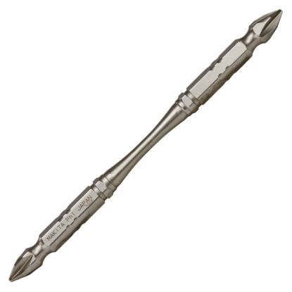 Изображение Бита двухсторонняя PH1*PH1*110мм Silver Torsion Makita B-21858