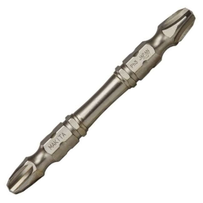 Изображение Бита двухсторонняя PH3*PH3*65мм Silver Torsion Makita B-21870