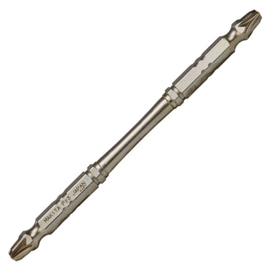 Изображение Бита двухсторонняя PZ3*PZ3*110мм Silver Torsion Makita B-21945