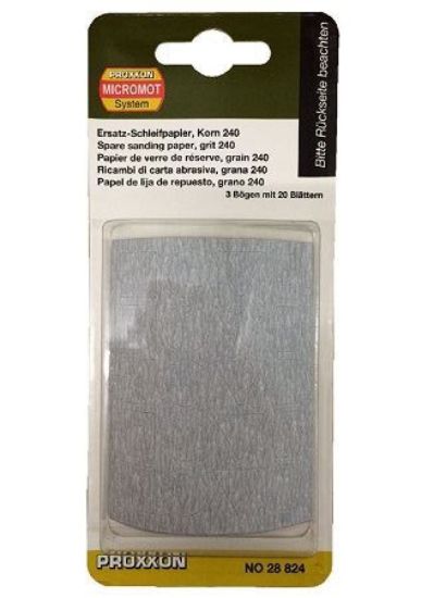 Изображение Шлифбумага К240 Proxxon 28824