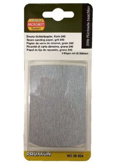 Изображение Шлифбумага К240 Proxxon 28824