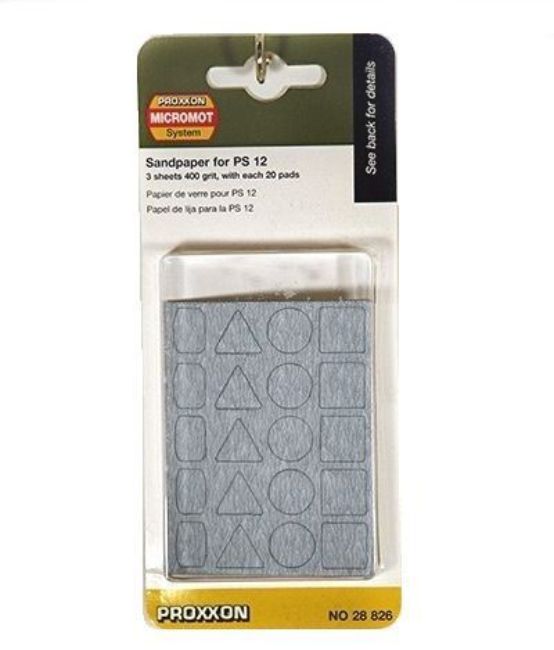 Изображение Шлифбумага К400 Proxxon 28826