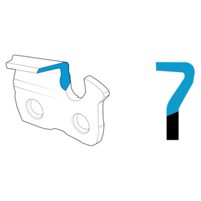 Цепь 0.325", 1.3мм 95VP Dolmar 512484801_72