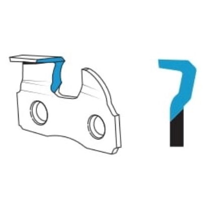 Цепь 3/8", 1.1мм (0.043"), 20см 90PX Makita 199076-3