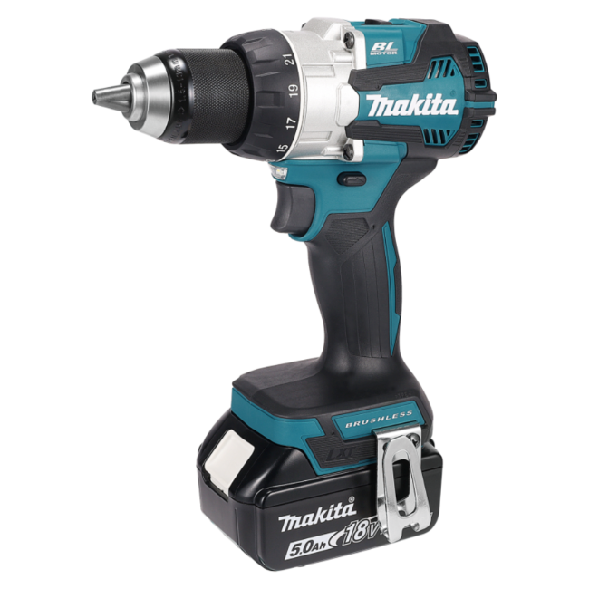 Изображение Дрель-шуруповерт аккумуляторная Makita DDF489RTJ