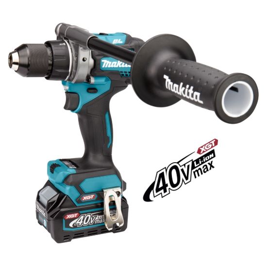 Дрель-шуруповерт с ударом аккумуляторная Makita XGT ® DF001GD201