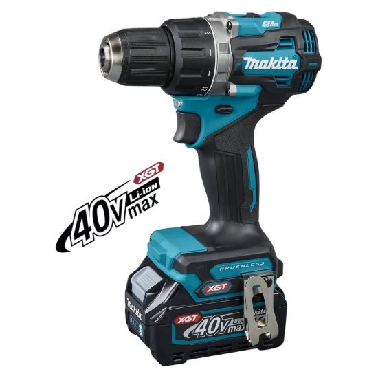 Дрель-шуруповерт с ударом аккумуляторная Makita XGT ® DF002GD201