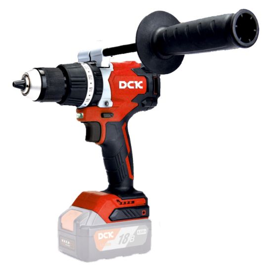 Изображение Дрель-шуруповерт с ударом аккумуляторная DCK KDJZ03-13 (TYPE Z)