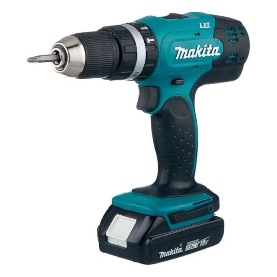 Дрель-шуруповерт с ударом аккумуляторная Makita LXT ® DHP453SYE