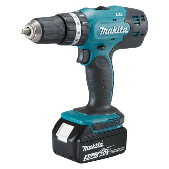 Дрель-шуруповерт с ударом аккумуляторная Makita LXT ® DHP453RFE