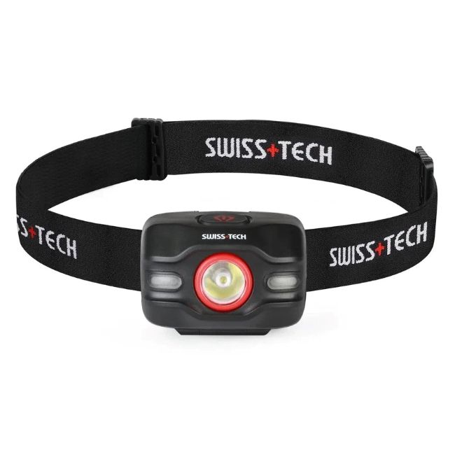 Изображение Фонарик налобный черный Swiss+Tech ST032008