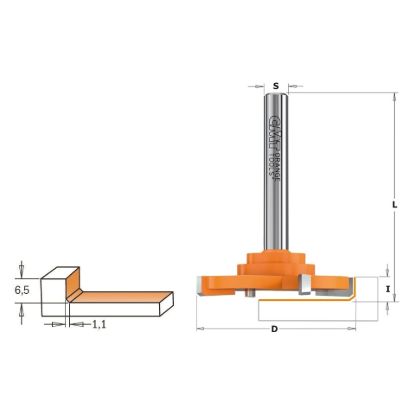 Изображение Фреза для выравнивания поверхности HW Z6 CMT 922.034.11