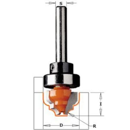 Изображение Фреза классическая погружная фреза 34.9*6.35мм 08мм CMT 965.303.11B