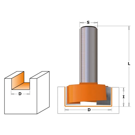 Изображение Фреза под петли HW Z2 CMT 901.160.11