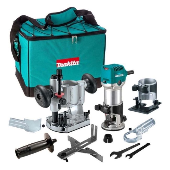 Изображение Фрезер многофункциональный сетевой Makita RT0702CX2