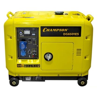 Генератор дизельный  Champion DG6501ES+ATS