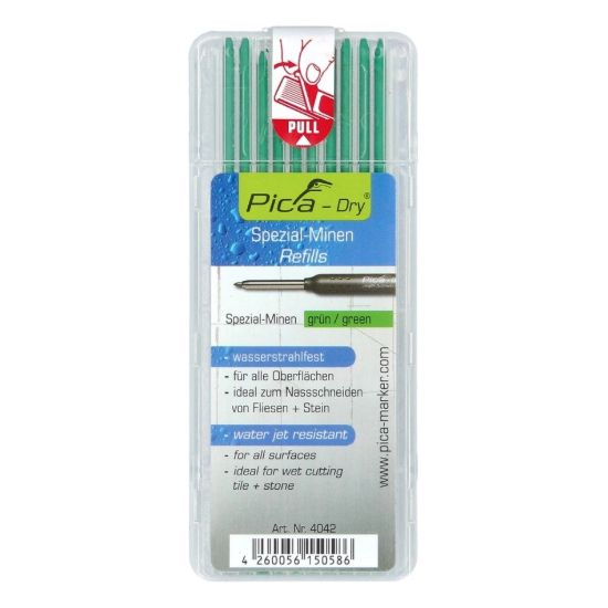 Грифели сменные зеленые Pica 4042