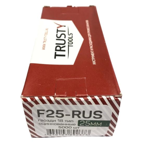 Гвоздь отделочный тип 18/ 25мм Trusty F25-RUS