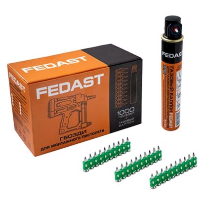 Изображение Гвоздь по бетону тип CN 19мм Fedast fd3019egfc