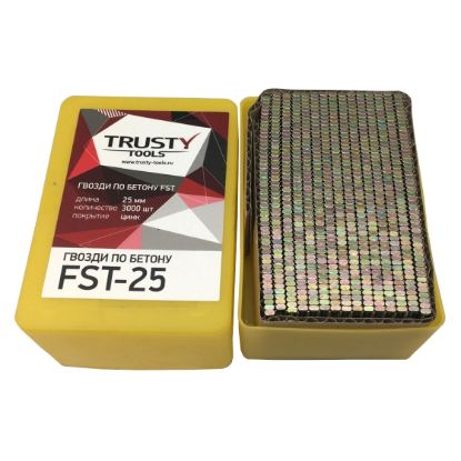 Гвоздь по бетону тип FST/ SKS600/ 25мм Trusty FST-25
