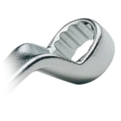 Ключ рожково-накидной 12мм*165мм,  с изгибом 70˚, CrV GeeTee 14-3012-5