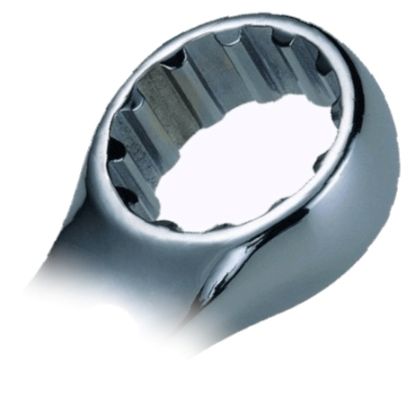 Ключ рожково-накидной 12мм*175мм, Quattro Grip, CrV GeeTee 14-4112-5