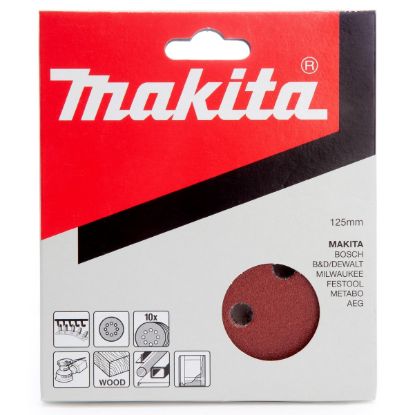 Круг шлифовальный  D=125/К100 Makita P-43561