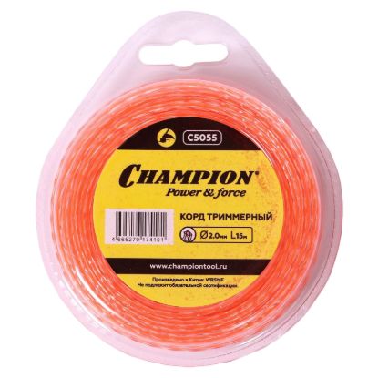 Леска для косильных головок Square Twist DUO CHAMPION C5055