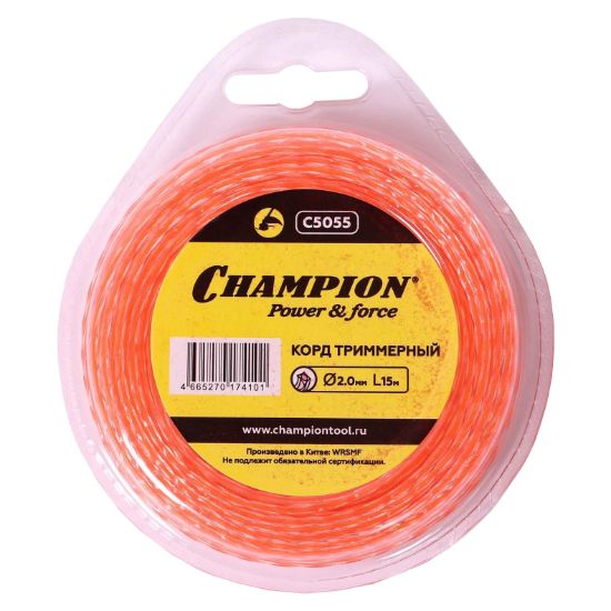 Леска для косильных головок Square Twist DUO CHAMPION C5055