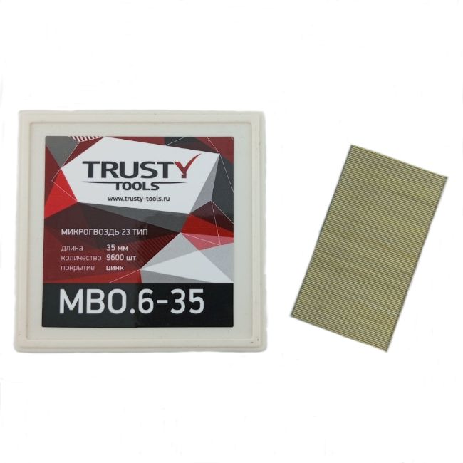 Изображение Микрогвоздь тип 23/35мм MB Trusty MBO.6-35