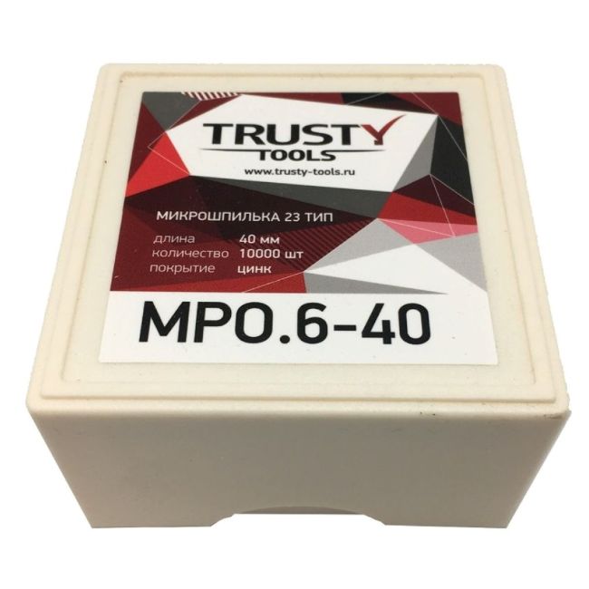 Изображение Микрошпилька тип 23/40мм Trusty MPO.6-40