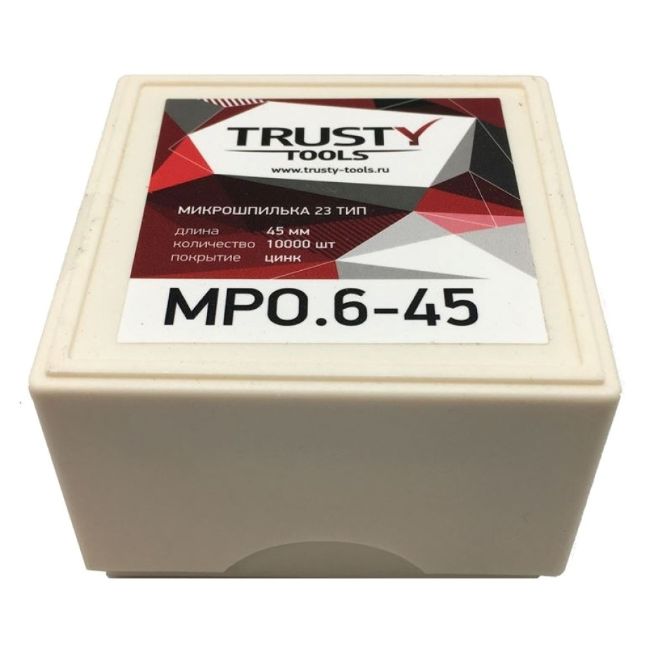 Изображение Микрошпилька тип 23/45мм Trusty MPO.6-45