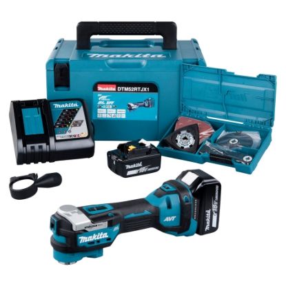 Изображение Мультитул (Реноватор) аккумуляторный Makita DTM52RTJX1