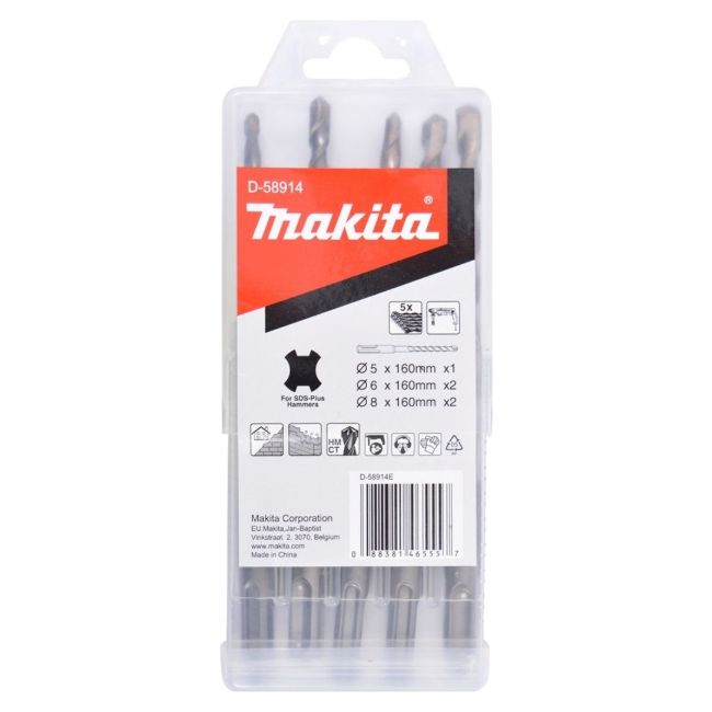 Набор буров Makita D-58914