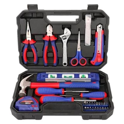 Изображение Набор инструментов (28ед) Cr-V, кейс Workpro WP209023