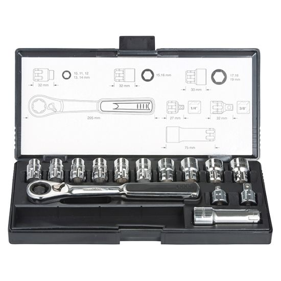 Набор проходных головок Makita B-65595