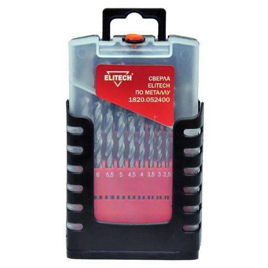 Набор сверл Elitech 1820.052400