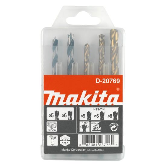 Набор сверл Makita D-20769
