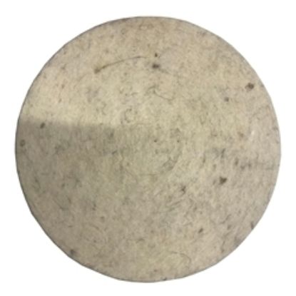 Насадка D=75*5мм полировальная GLOB KF75/5