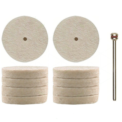 Изображение Насадки войлочные d22мм Proxxon 28798