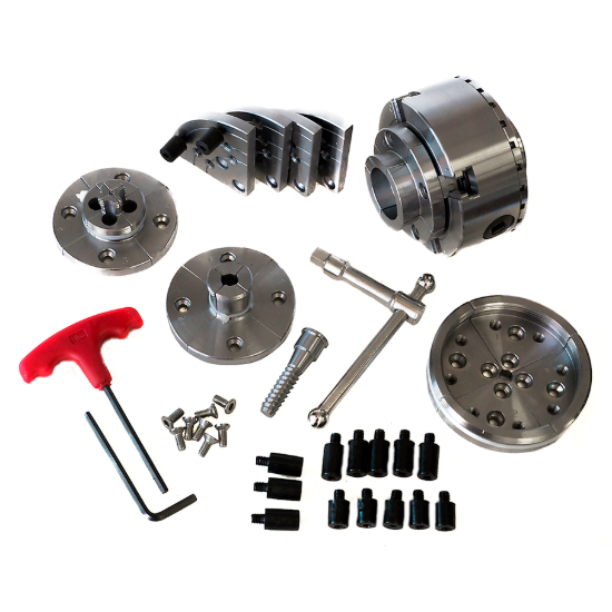 Патрон токарный по дереву в наборе с кулачками JET 59500061